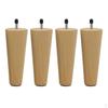 4 Solid Wood Furniture Legs, Leg Sofa Legs Replacement