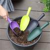Garden Shovel, Flower Vegetables Planting Soil Loosening Shovel, Plastic Succulent Plants Soil Shovels, Handheld Soil Scoop Scale Mark Loosening Soil