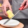 Терка для сыра из нержавеющей стали для кухни - профессиональная нержавеющая металлическая терка для лимона с эргономичной ручкой - ручная плоская терка для сыра