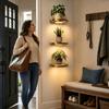 Invisible Bracket Floating Wall Shelf Wall Mounted Wall Mount Shelf Storage Shelf  Display Storage