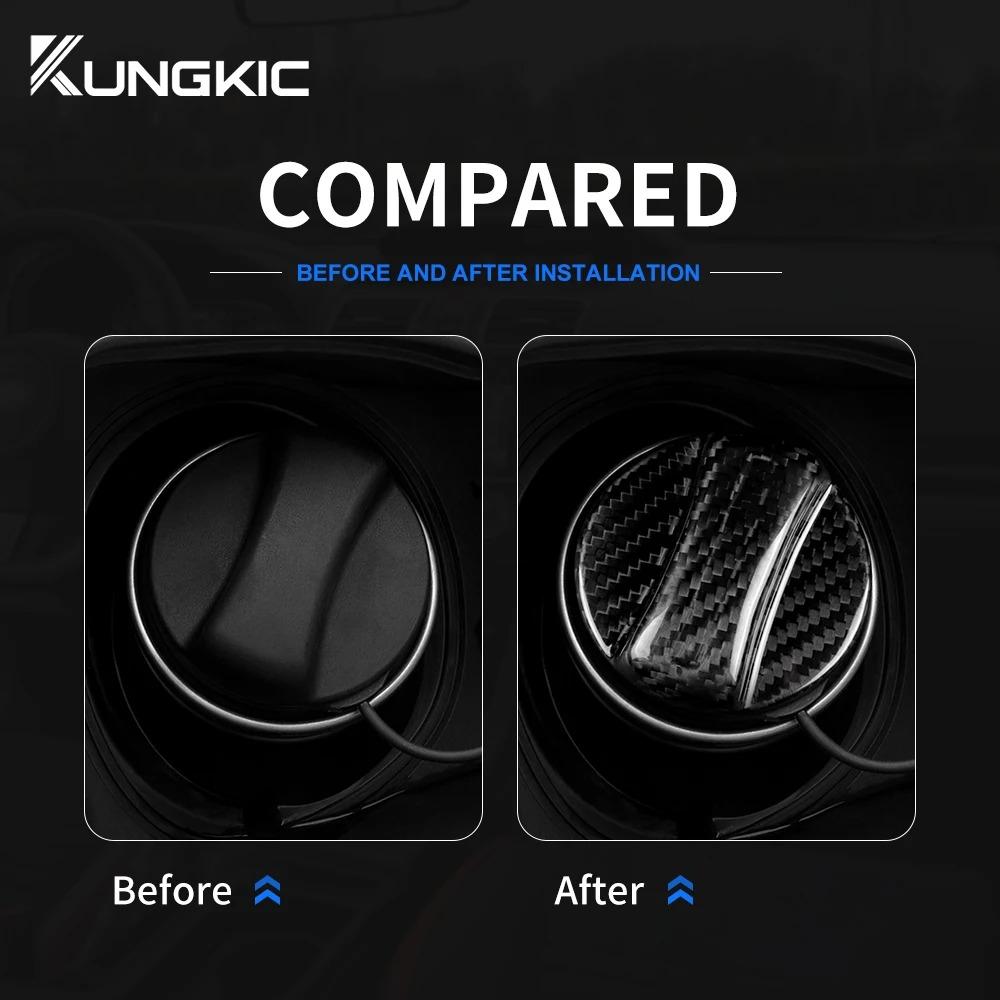For BMW Z4 G29 3 Series G20 X5 G05 X7 G07 G14 G15 G16 X3 G01 F97Real Carbon Fiber Car Fuel Tank Cap Tank Gas Cover Accessories