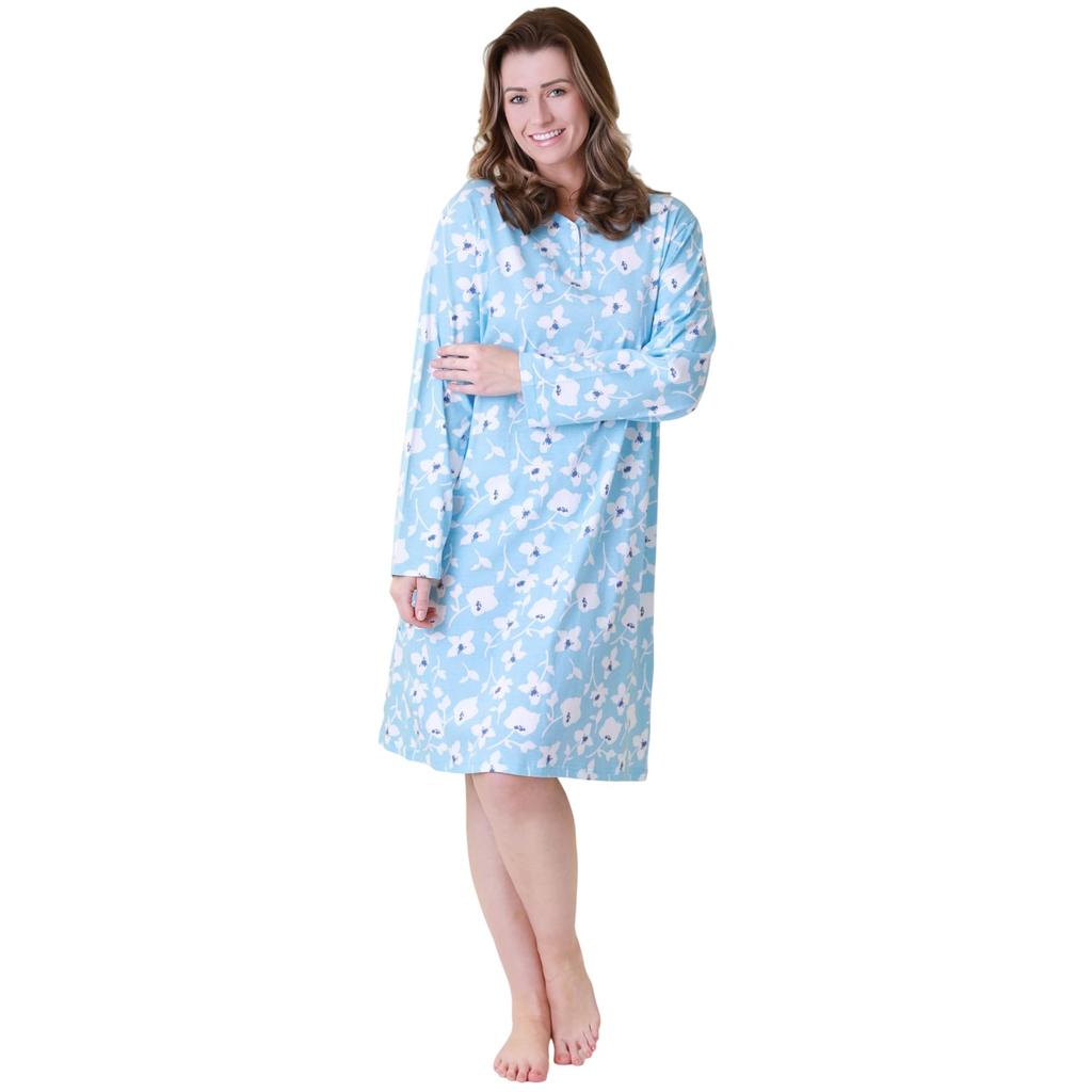Camille Womens/Ladies Organic Cotton Lightweight Nightdress