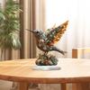 Hummingbird Desktop Ornament Acrylic Tabletop Decor 2D Flat Artwork Modern Animal Plaque Display