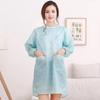 Oil Resistant Waterproof Apron Lightweight Kitchen Long-Sleeved Smock  Daily Cleaning,