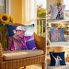 JJustin B Bieber Cushion Cover Soft Plush Throw Pillow Cover  DoubleSided Decorative Cushion Case  Sofa Bedroom Home Decor