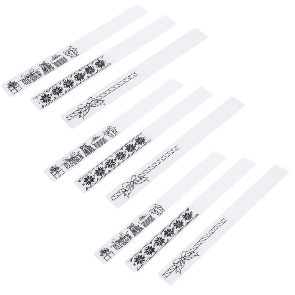 9 шт. Цветочная пластиковая папка для тиснения, бумажные украшения, шаблон для изготовления карточек, аксессуары