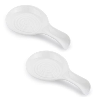 Подставка для ложки Большая керамическая подставка для ложки Термостойкая подставка для ложки для приготовления пищи Подставка для кофейной ложки Керамическая подставка для ложки, пригодная для мытья в посудомоечной машине