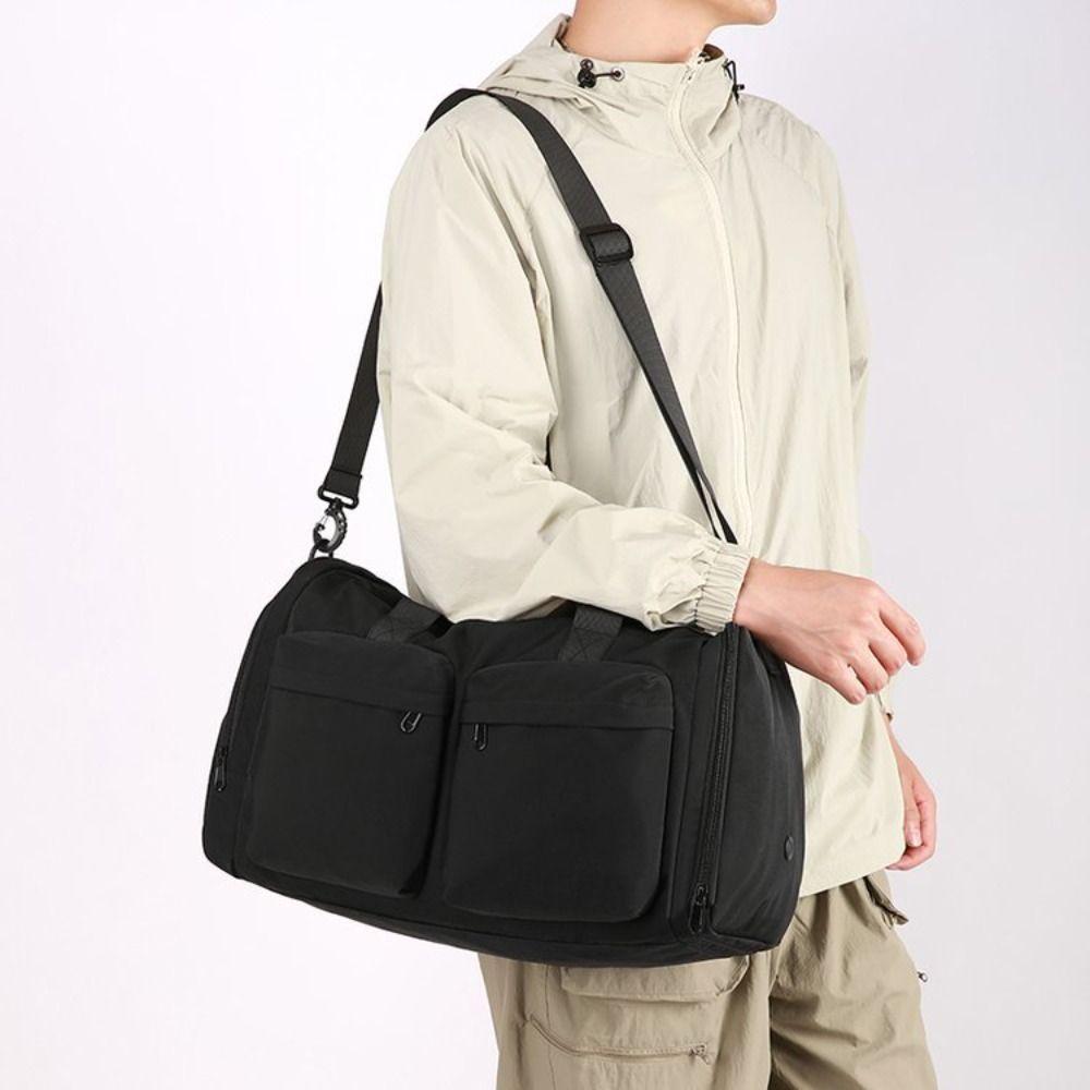 Large Capacity Gym Luggage Shoulder Bag Waterproof Sports Fitness Bag Weekend Handbag Workout