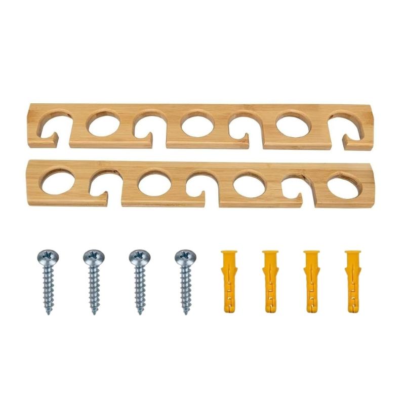 Держатель для удилищ Вмещает до 6 удилищ Вешалка для удилищ Органайзеры для хранения Подставка для выставки Потолочное крепление