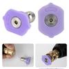 Pressure Washer Nozzle Tips 0 Degree 1/4inch (2.5GPM) Power Washer Nozzle Tips Pressure Washing Tips