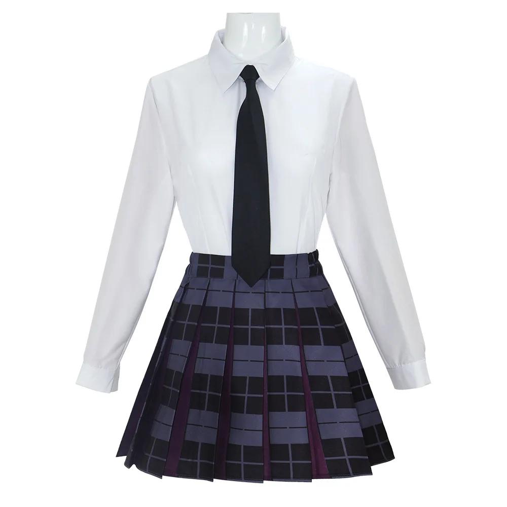 Костюм для косплея Kakegurui Юмэко Джабами Женский Аниме Школьная Форма Наряд Маскарадная Вечеринка Ролевая Игра Костюмы на Хэллоуин