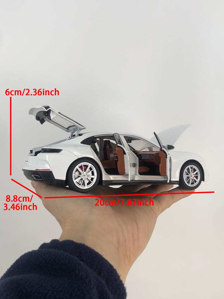 Jbcp5 1:Модель автомобиля Porsche Panamera 24, декоративное изделие из цинкового сплава, коллекционный подарочный автомобиль