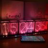 Nixie Tube Clock Acrylic RGB- Digital Clock Various Musical Beat Temperature/Data/Week Display Girlfriend Gift Present