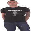 Футболка Linkin Park Газовая маска Логотип группы Новая Официальная Унисекс Черная
