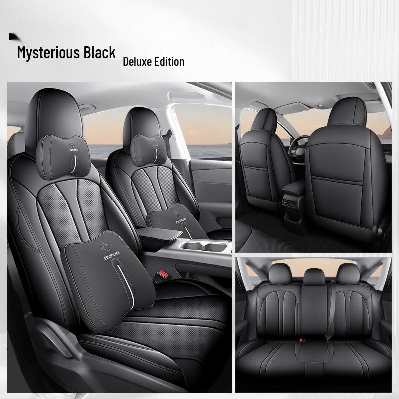 2025 Roewe E6 Full Coverage Leather Seat Covers for Travel & Taxi