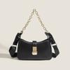 Texture Female Bag Autumn French Underarm Bag Fashion Niche Design Retro Chain Single Shoulder Crossbody Bag Female