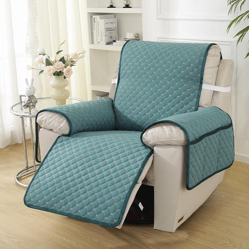 Simple Linen Sofa Cushion Four Seasons Single Manicure Sofa Cover Integrated Cover Cloth