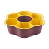 Multi-Functional Rotating Flower-Shaped Hot Pot and Vegetable Drain Basket