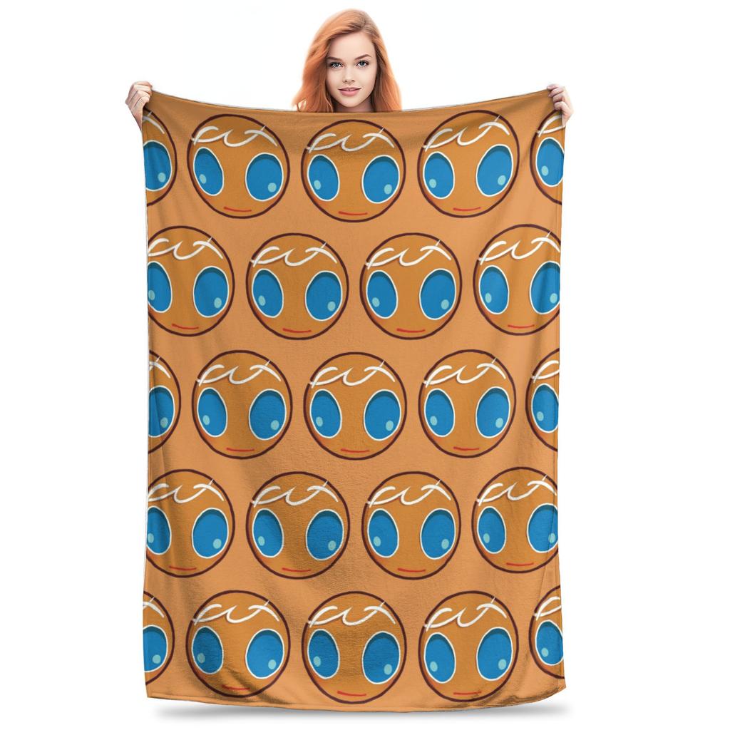 Shadow Milk Cookie Run Kingdom Blankets Flannel All Season Breathable Warm Throw Blankets for Bedding Bedroom Plush Thin Quilt