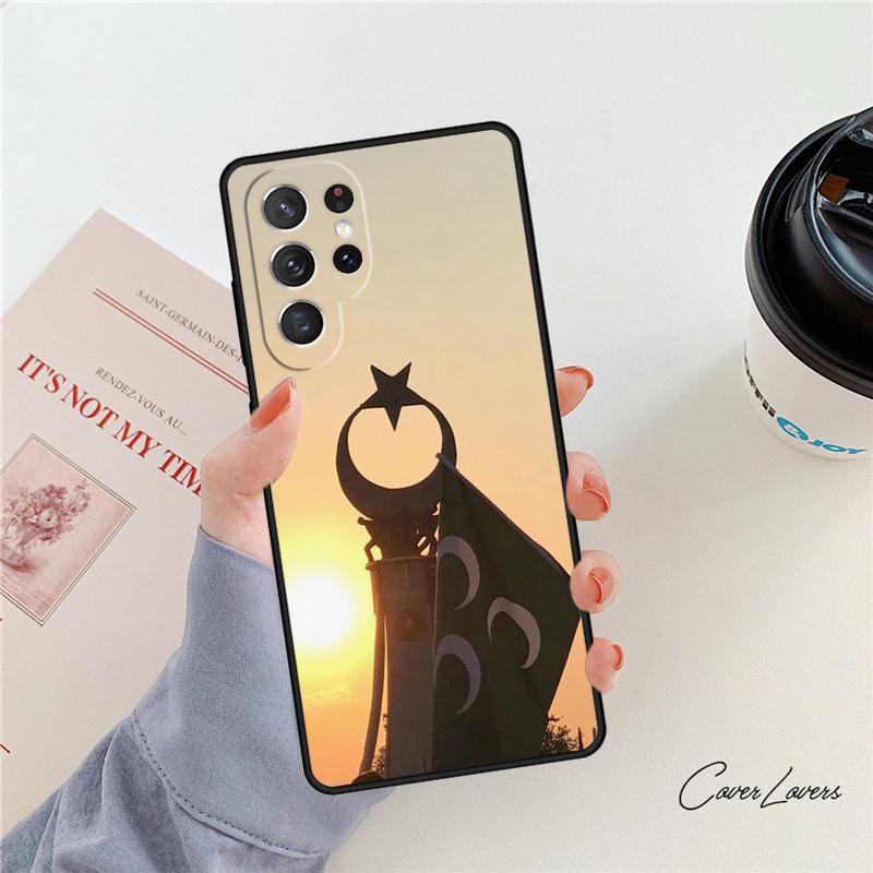 Национальный флаг Турции Турецкий флаг чехол для телефона Для Samsung Galaxy S24 S25 S23 S22 Ultra Note 10 20 Plus S20 S21 FE Чехол