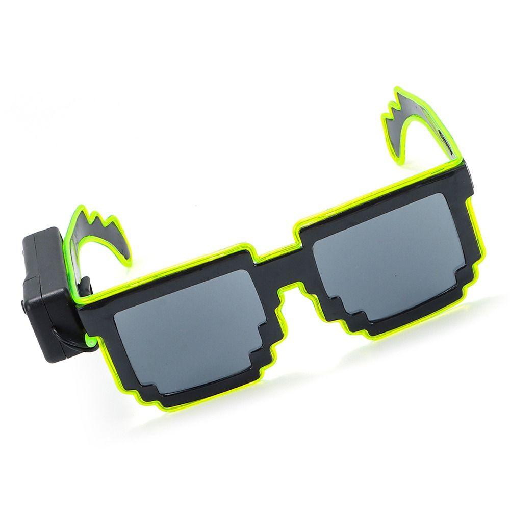 Wireless LED Light-up Glasses Glow In the Dark Flashing Glasses for Adult Kids