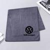ABCD1 Car Microfiber Wash Towel Wipe Drying Cloth Cleaning Tool For Volkswagen VW GTI Polo Passat B6 Golf Tiguan T-ROC Jetta Arteon CC