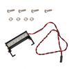 RC 4LED Super Bright Roof Lamp 55mm Light Bar for Traxxas 116 Teton 116 Summit 116 E Revo