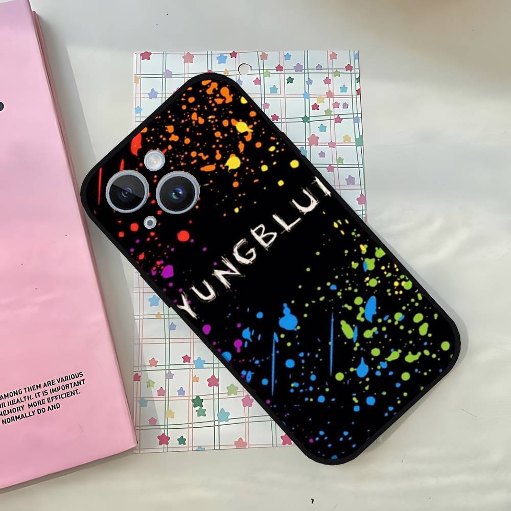 Чехол для телефона Yungblud Music Singer для IPhone 1716 15 14 13 Pro Max 11 12 Mini X Xs XR Черный силиконовый чехол