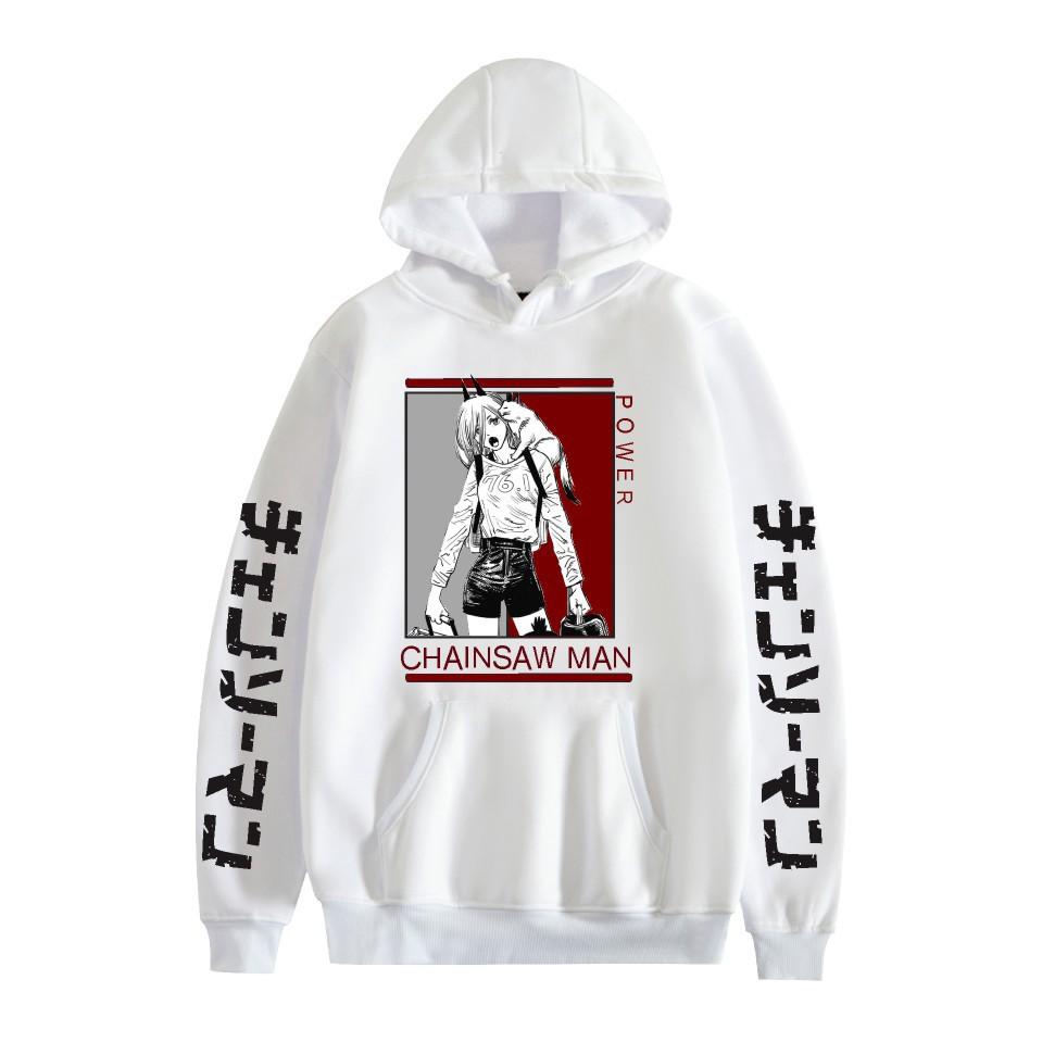 Человек-бензопила Осень Зима Флис Уличная одежда Топы Мужские Женские Модные Толстовки