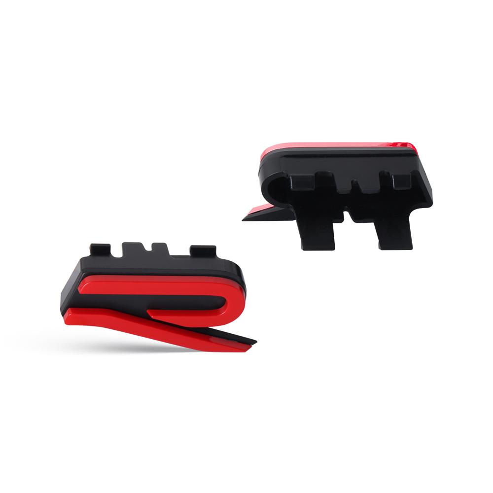 1Pc 3D ABS Car Front Hood Badge Grille Buckle Styling Stickers For VW Volkswagen RLINE R Scirocco Beetle CC Auto Accessories CW8