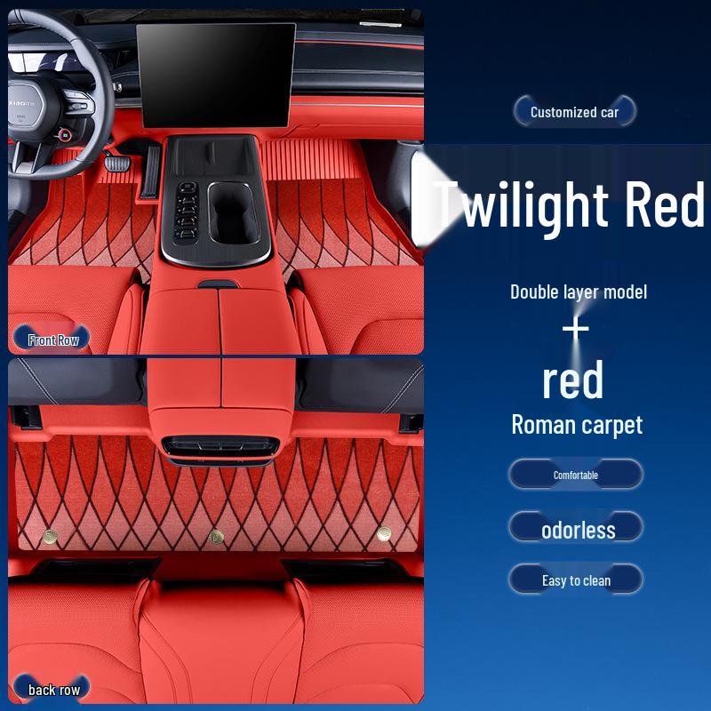 Volvo XC90 (2015-2025) Seven-Seater TPE Waterproof Floor Mats