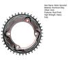 Motor Sprocket Heavy Duty Aluminum Alloy Chainring 40T To 58T Waterproof Rustproof Tooth Disc Replacement for Road Bike