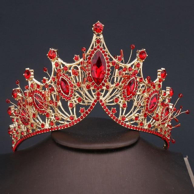 Последние Классические Винтажные Барокко Повязки на Голову Хрустальный Камень Женские Диадемы Короны Свадебные Noiva Головные Уборы Свадебные Свадебные Свадебное Собрание Вечеринка Мероприятие Волосы