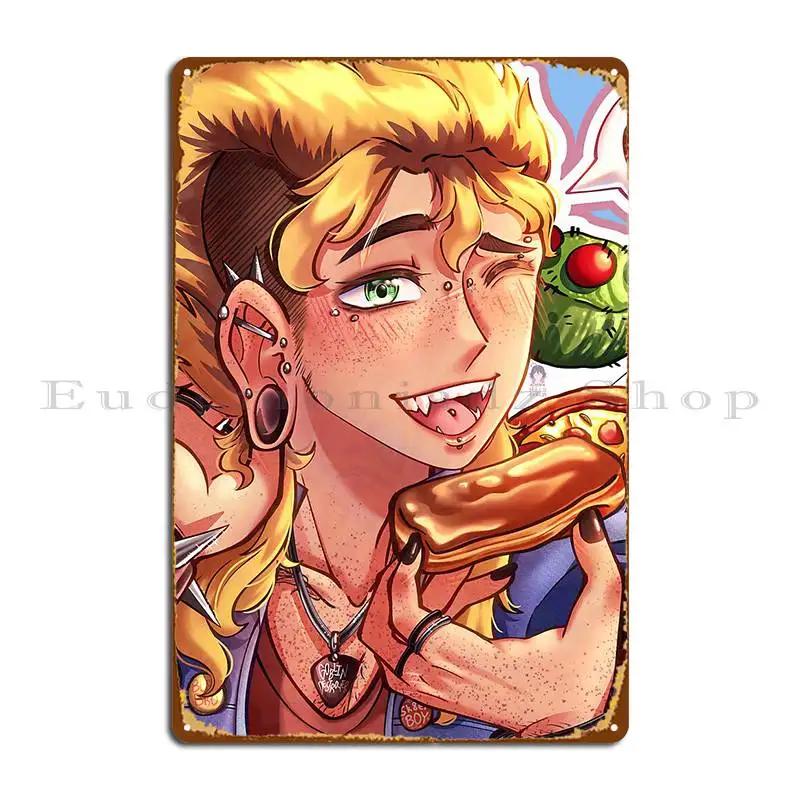 Сэм Персонажи Stardew Valley и их любимые подарки Прозрачные Асофия Миллс Металлические Вывески Клуб Дизайн Создать Жестяная Вывеска Постер