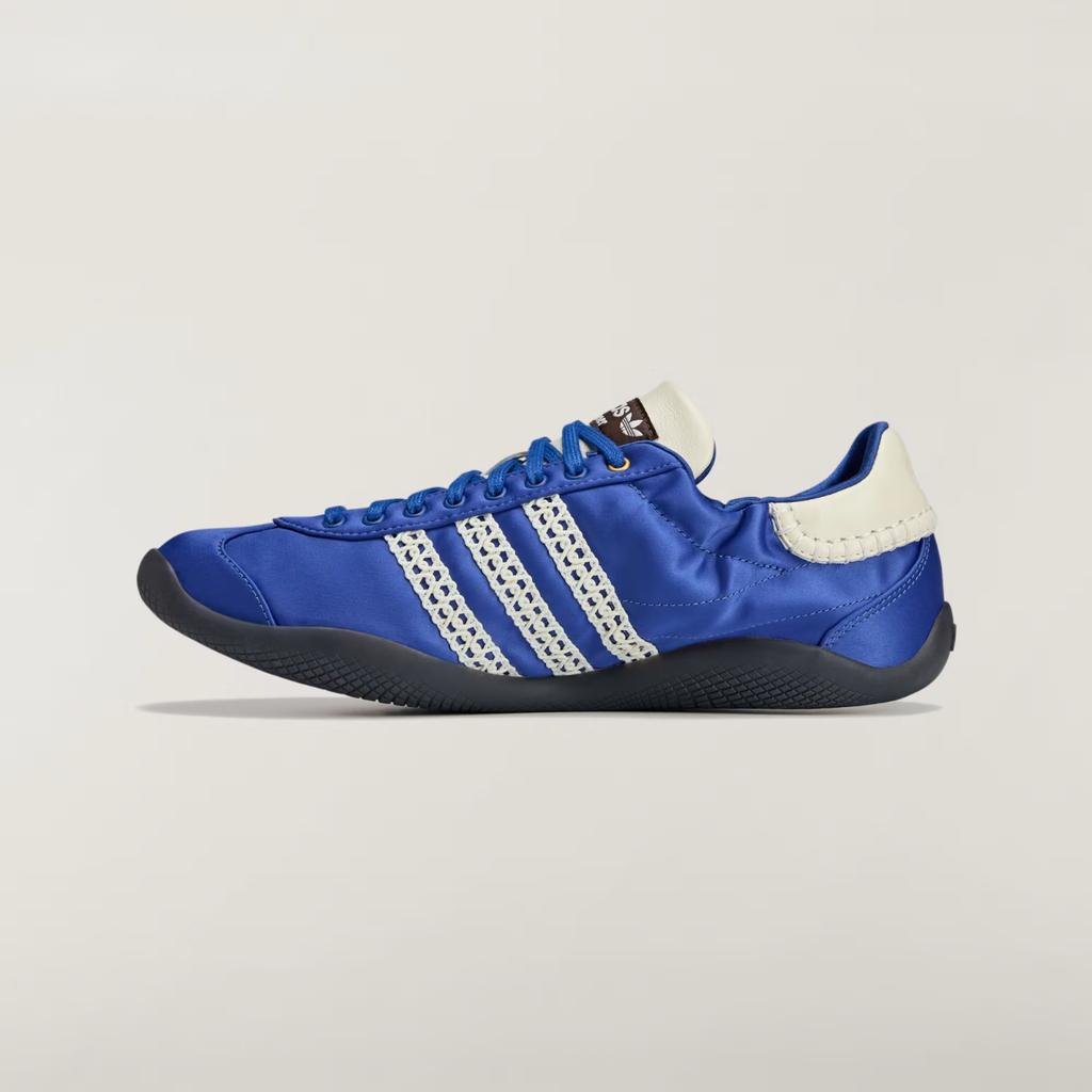 JR1774 Wales Bonner adidas Originals Karintha Low Сатиновый Синий (Мужской)