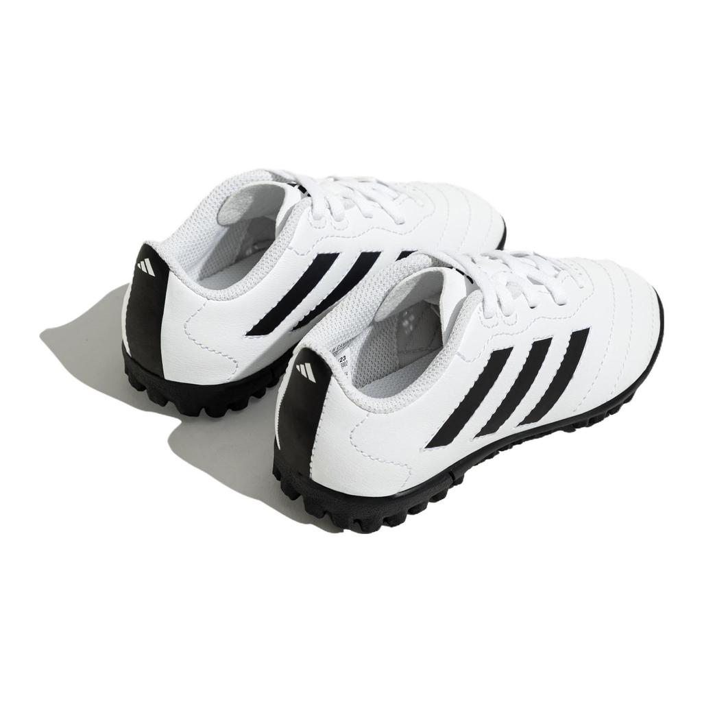 Adidas Goletto 8 Удобные Амортизирующие Прочные Низкие Детские Футбольные Бутсы Детские Футбольные Бутсы Белые Черные HQ4485