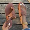 Flat Bottom Set Toe Slippers Women Summer Outer Wear Sandals Women