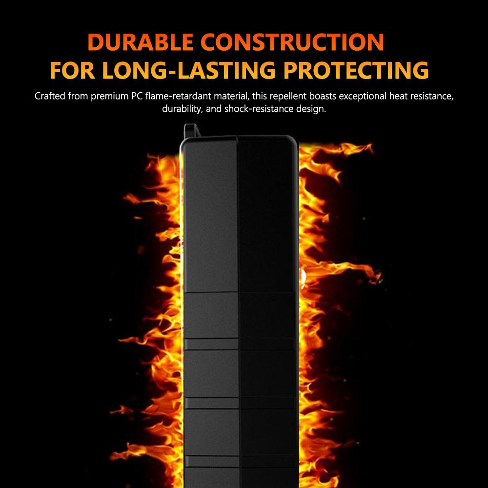 Car Under Hood Animal Repeller Rodent Rat Repellent Mice Repeller Deterrent Device with LED Strobe Light Support 3