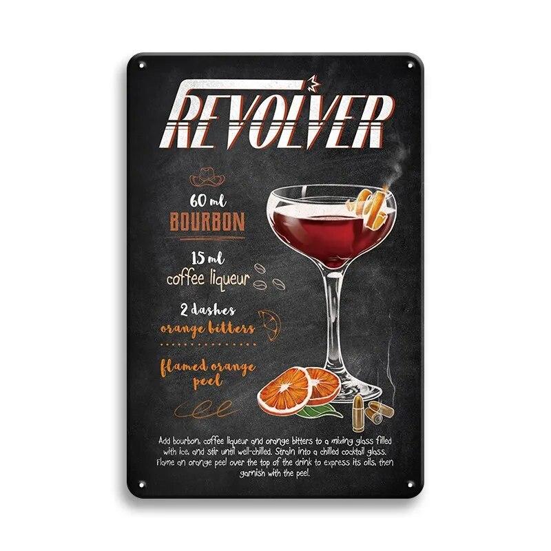 Винтажные постеры, жестяные вывески для коктейлей, металлическая доска, пивная ретро-тарелка, декоративная железная картина для бара, паба, человек, пещерное искусство, Настенный декор