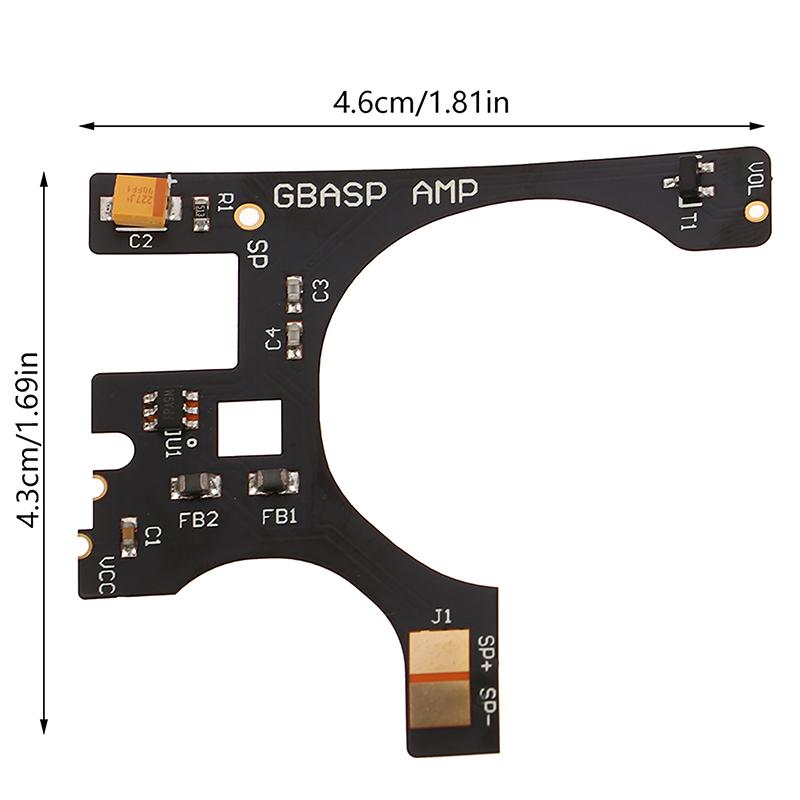 Модуль усиления звука Усилитель Amp Для Advance Sp Для платы Gba Sp Ags-001/101