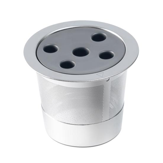 Reusable Espresso Coffee Capsule for Keurig Refillable Coffee Pods with Spoon Brush Coffee Filters Stainless Steel Coffee Capsule Refill Tool