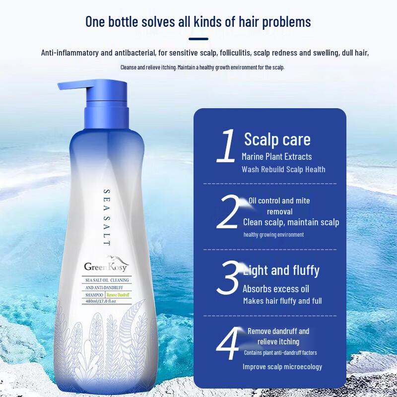 Green Valley Sea Salt Oil Control Silky Shampoo