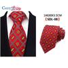 Men Christmas Tie Woven Classic  Necktie Formal Tie  for Wedding Christmas Gift
