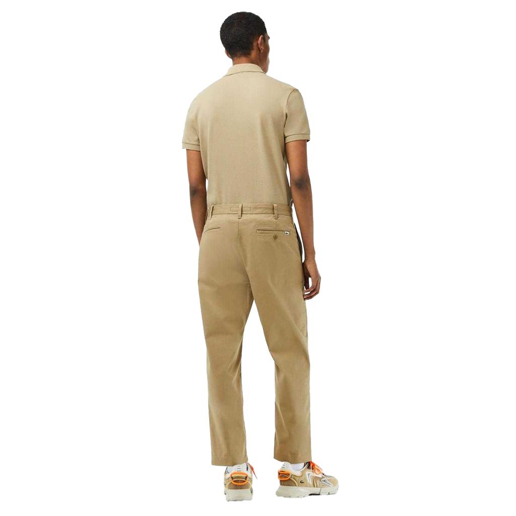 Lacoste Мужские хлопковые стрейчевые скинни чиносы