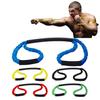 Soft Elastic 8-Figure Exercise Band for Men & Women Boxing Resistance Band for Arm Back Shoulder Foot Leg Yoga Gym Fitness Pulling Rope