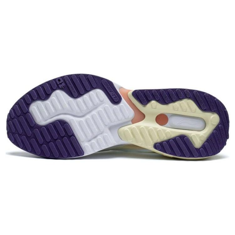 Кроссовки мужские Li Ning Yuedong 2.0 с амортизацией, нескользящие, износостойкие, с низким верхом, белые, синие ARST027-1