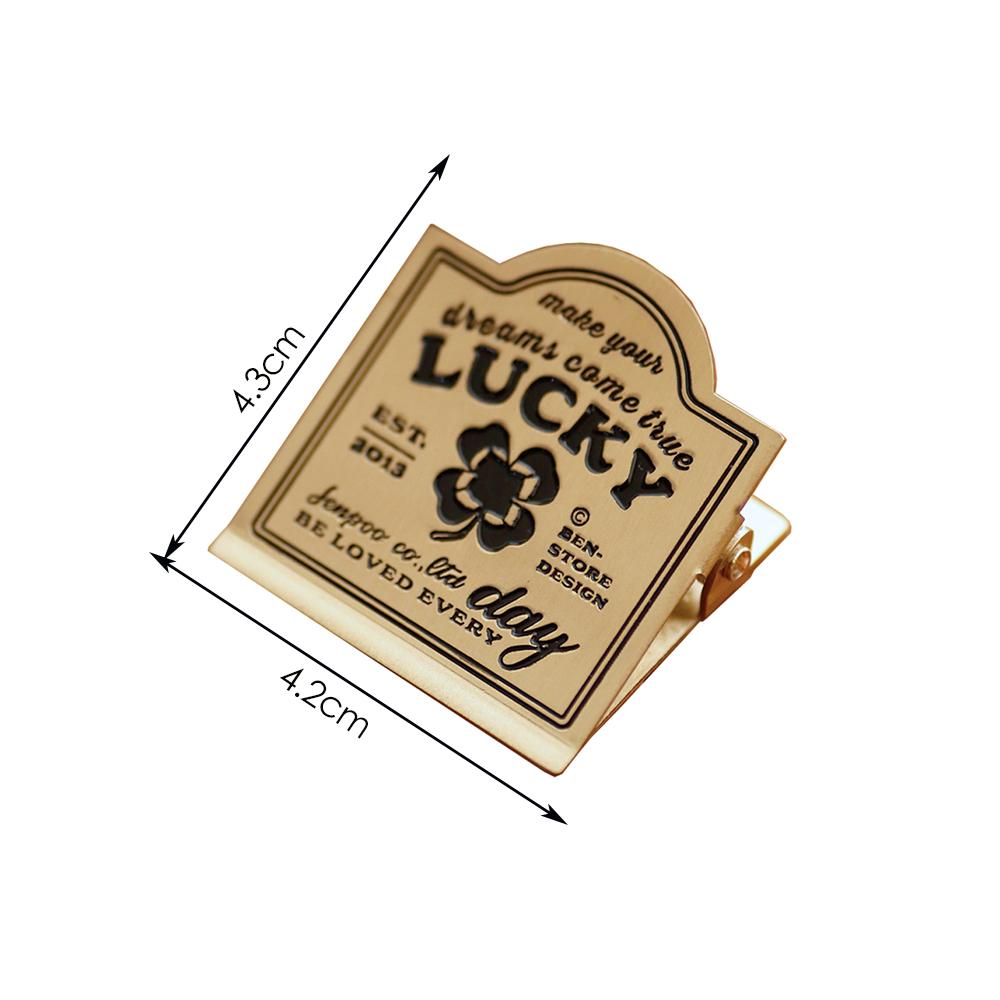 Винтажные металлические латунные зажимы для закладок, металлический зажим для билетов, блокнот путешественника, планировщик, офисные принадлежности