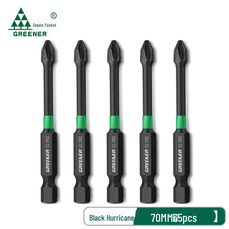 Высокопрочный магнитный набор ручной дрели крестового типа Green Forest с битами для отвертки немецкого производства