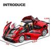 NEW 1/32 Pagani Huayra BC Supercar Alloy Car Model Sound and Light Pull Back Children's Toy Collectibles Birthday Gift