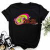 Zumba Graphic Tshirt Women's Clothing Fitness Dance Letter Printed Tees Summer Shirt Sport Gymnastics Femme Fashion T-Shirt Tops